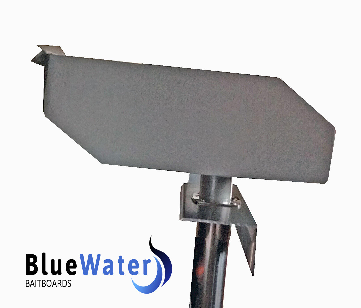 BLUEWATER TINNIE MINI WITH DROP IN ROD HOLDER - SILVER GREY